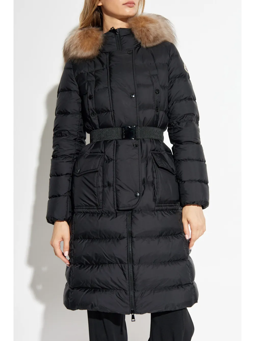 Moncler Khloe Long Down Jacket - Farfetch
