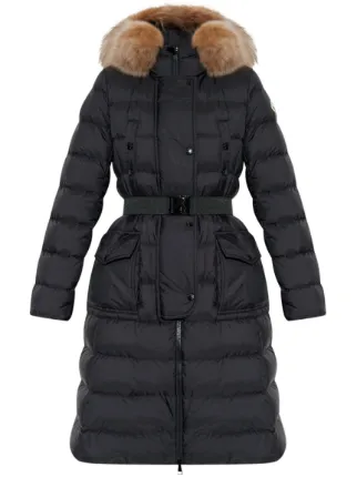 Moncler Khloe Long Down Jacket - Farfetch