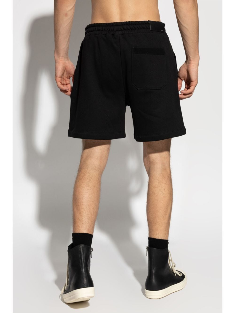 Shop Amiri Resort Club Shorts In Black