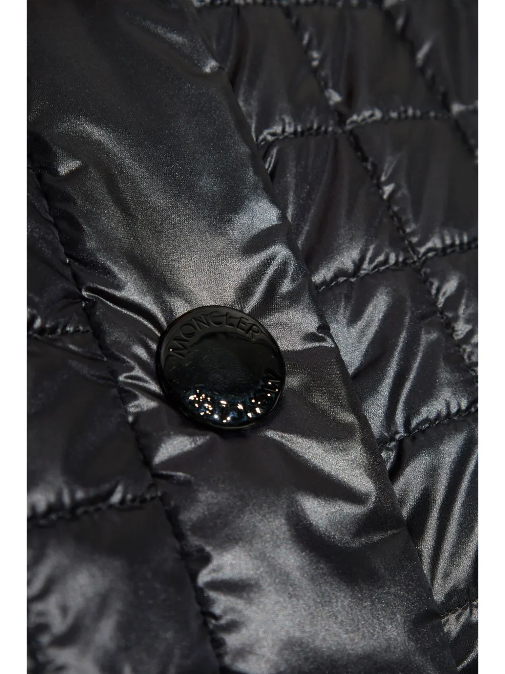 Moncler Jack met vlakken Zwart