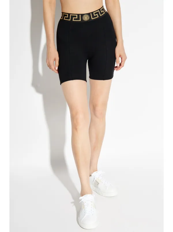 ショートパンツ VERSACE FW25 'Barocco' shorts (10204161A14746 5K640) Underwater Barocco Silk Shorts Multicolor,Gold | VERSACE US