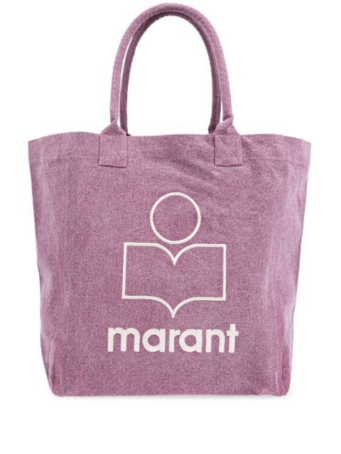 ISABEL MARANT Yenky logo-embroidered tote bag Women