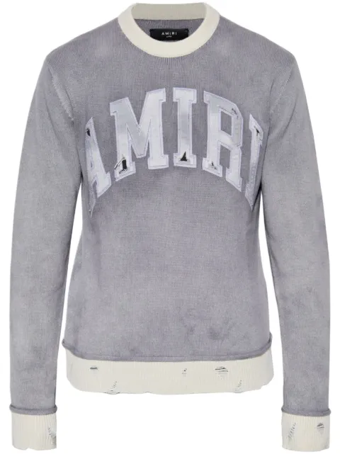 AMIRI embroidered-logo sweater