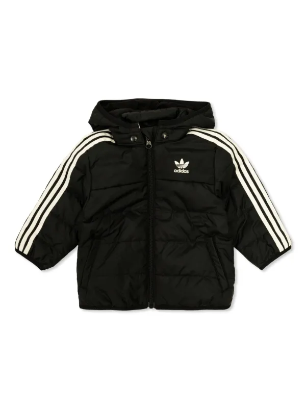 Adidas Kids Logo Padded Jacket Black