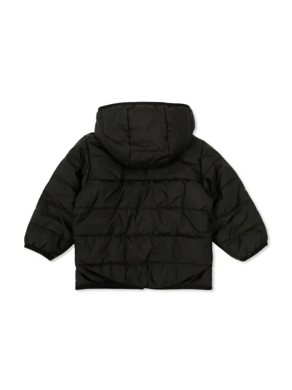 Adidas Kids Logo Padded Jacket Black