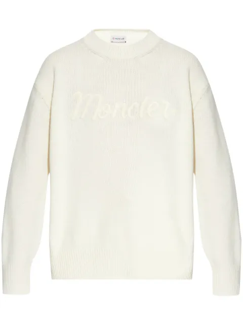 Moncler embroidered-logo sweatshirt