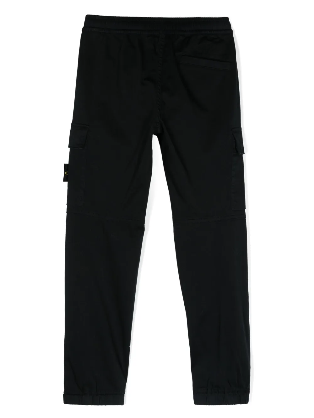 Stone Island Junior Calça cenoura com patch de bússola | Calça casual | Image 2