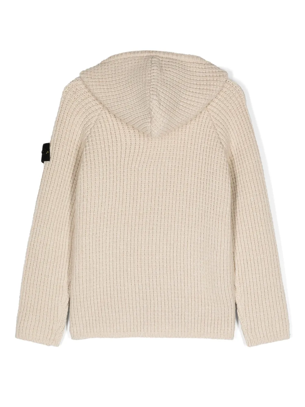 Stone Island Junior cardigan à patch Compass | Cardigans | Image 2