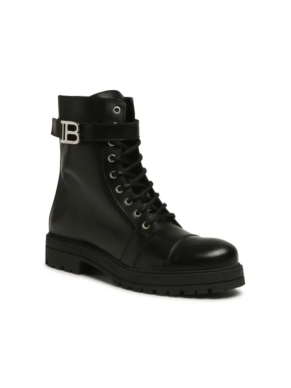 Balmain leather boots sale