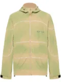 KidSuper gradient-effect hooded jacket - Green