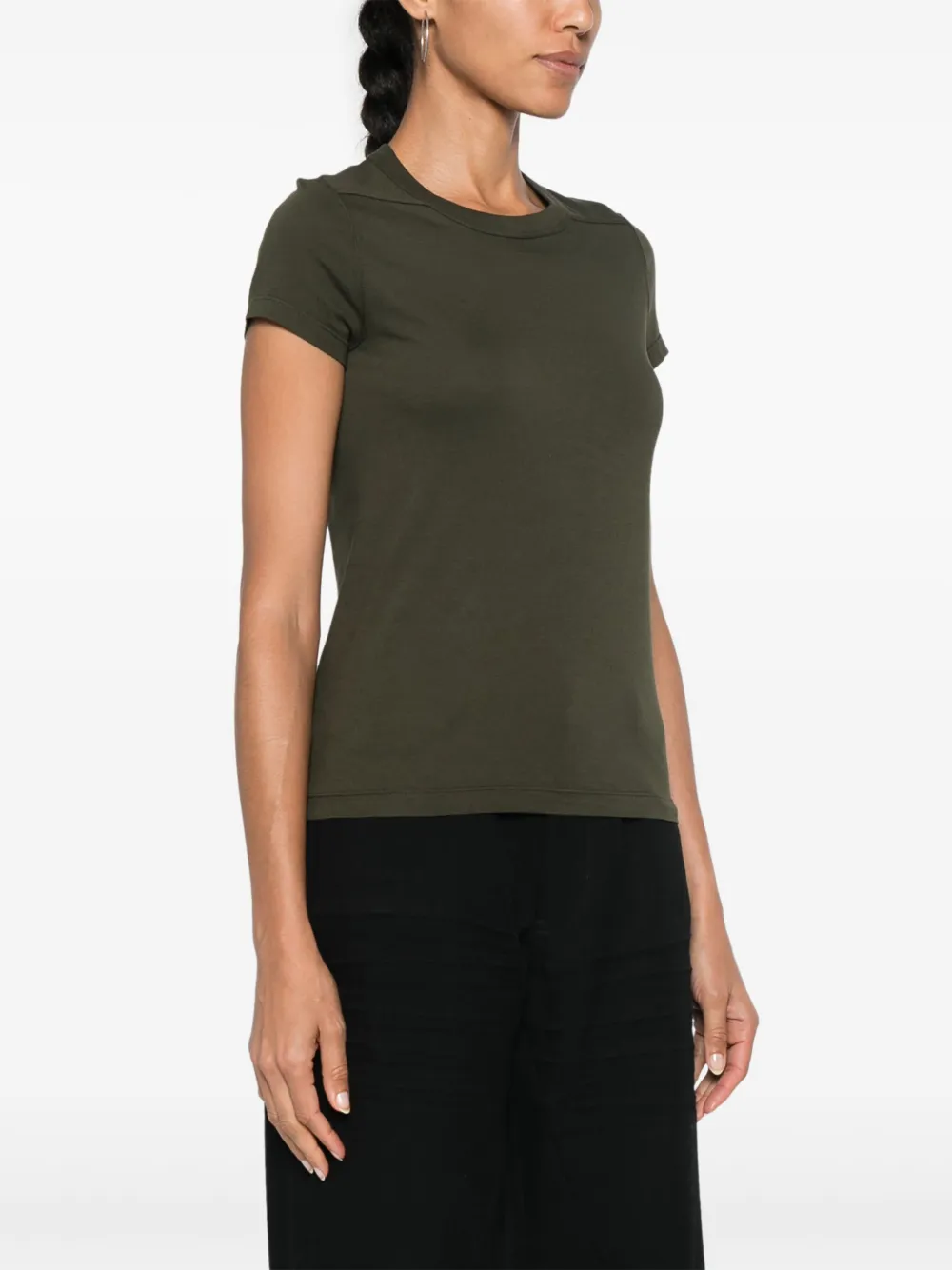 Rick Owens T-shirt met print Groen
