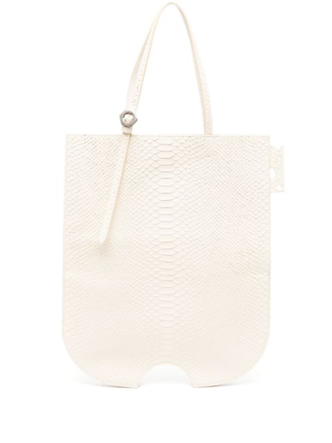 Off-White snakeskin-efffect tote bag Women