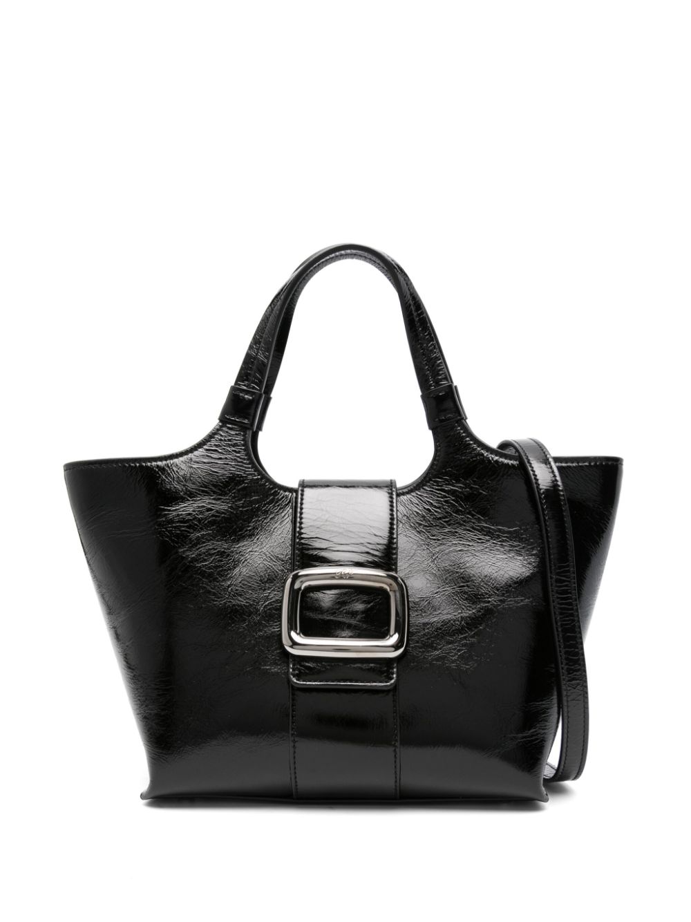 Roger Vivier Mini Grand Vivier Tote Bag | Black | FARFETCH