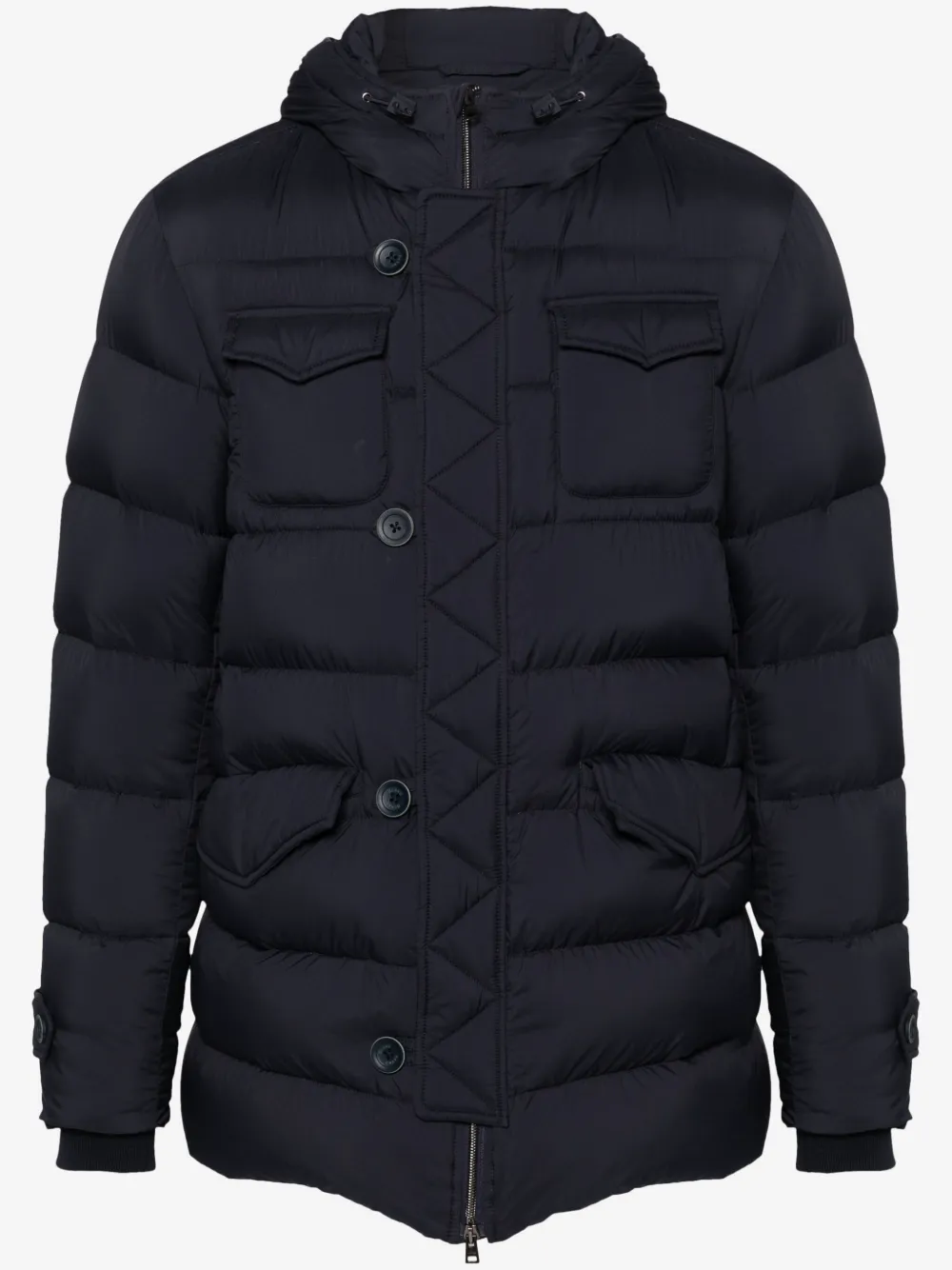 Herno hooded down jacket | Blue | Image 1