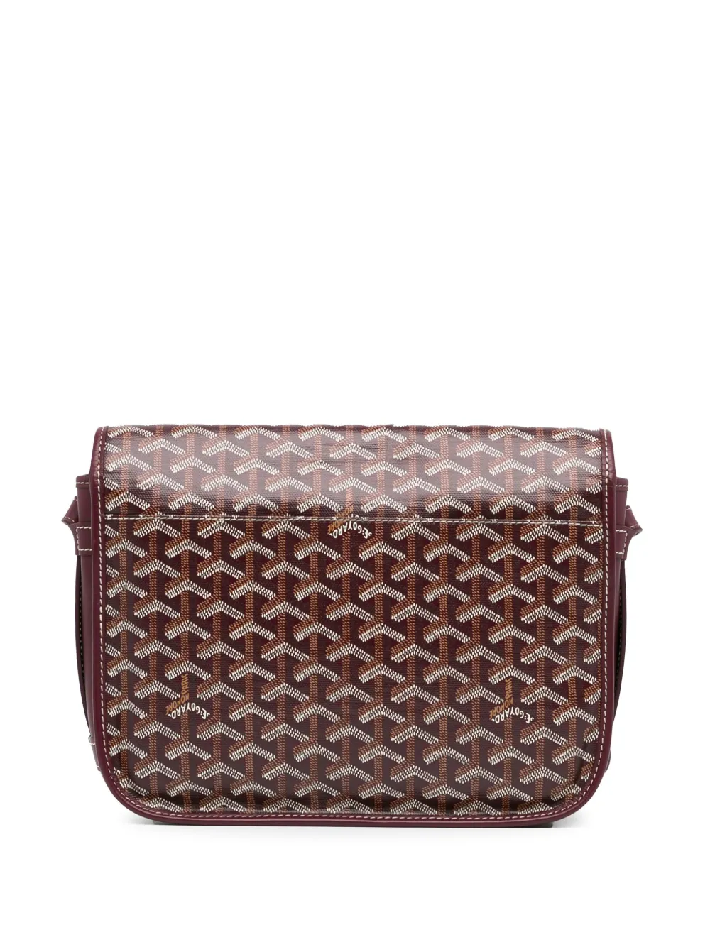 Goyard Pre-Owned 2018 Goyardine Belvedere MM crossbodytas - Rood