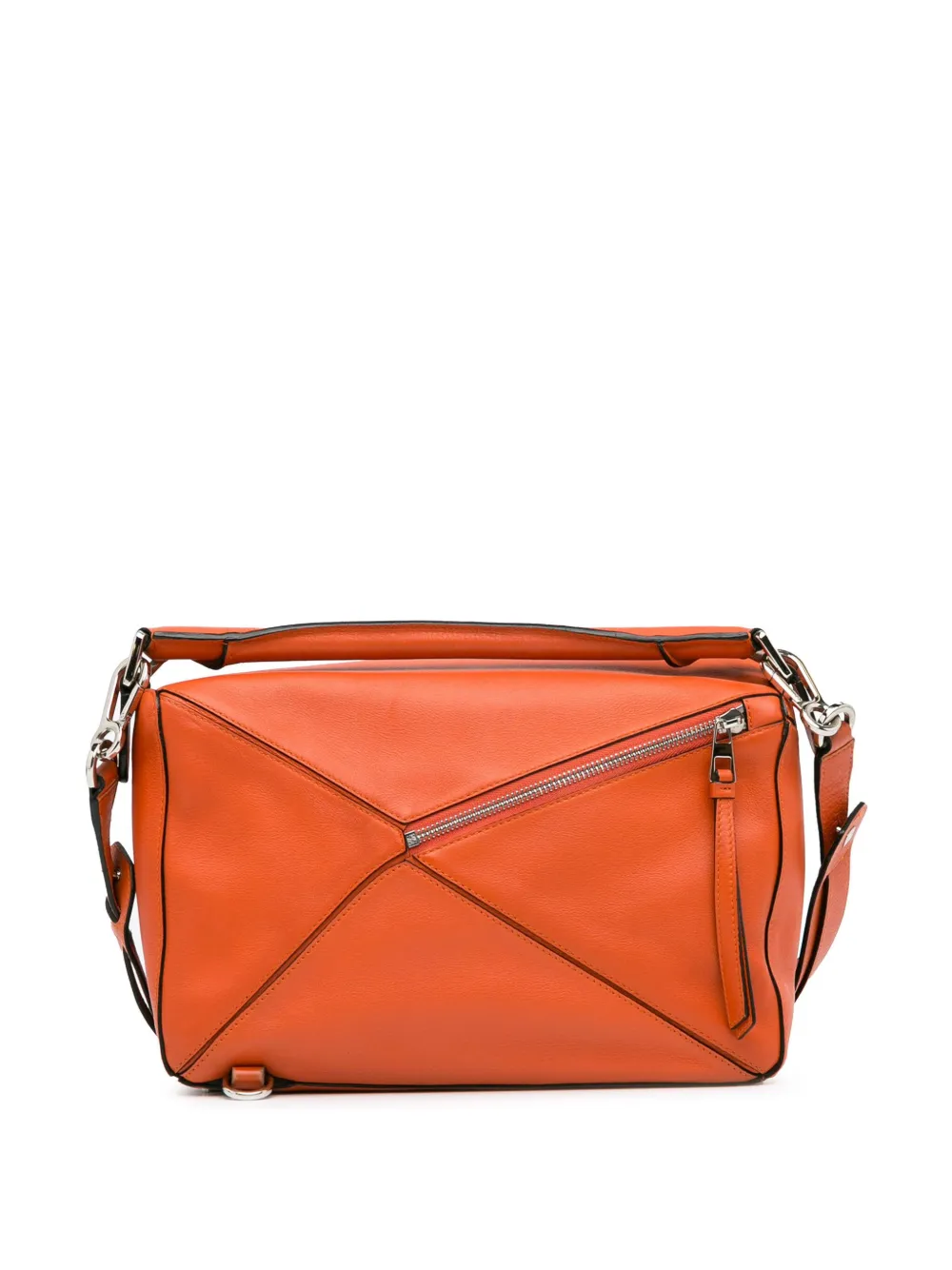 Loewe Pre-Owned 2015-2023 Medium Puzzle Bag satchel - Oranje