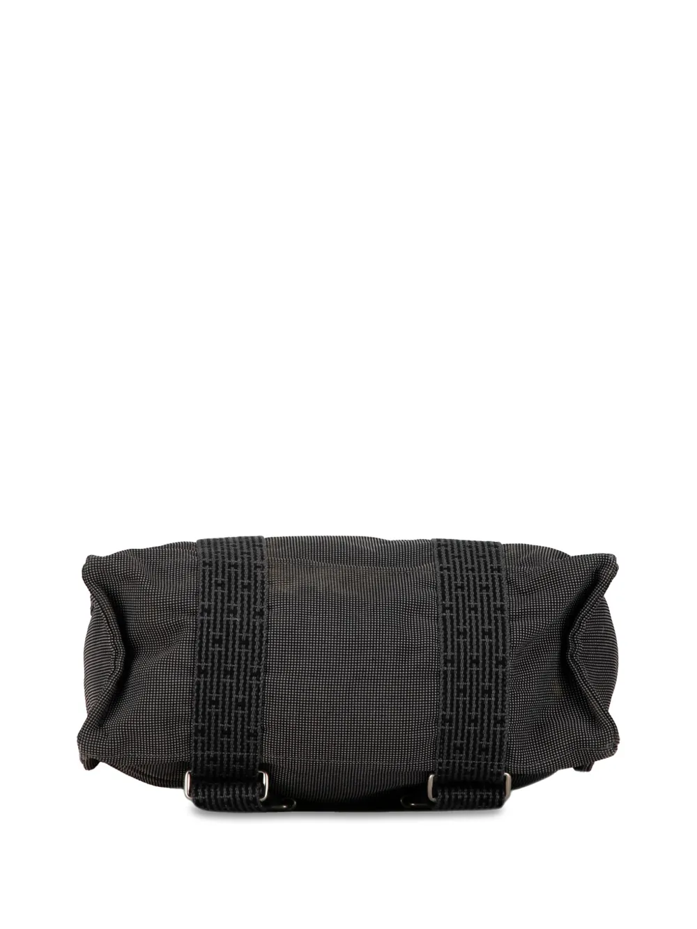 Pre-owned Hermes 20th Century Herline Mm Backpack In Grey