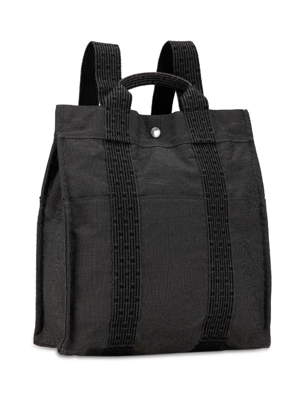 Hermès Pre-Owned 20th Century Herline MM Backpack | Grey | FARFETCH