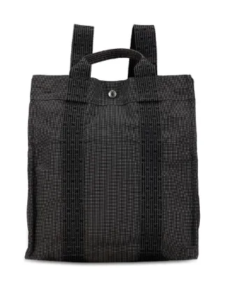 Hermes Pre Owned 20th Century Herline MM Backpack Grey FARFETCH AZ