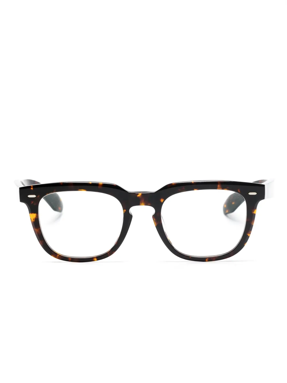 Oliver Peoples N.06 bril Bruin