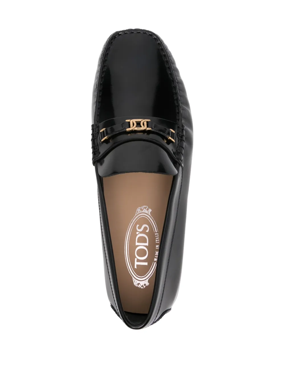 Tod's Gommino leather loafers Black