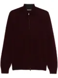 Corneliani zip-up cardigan - Red