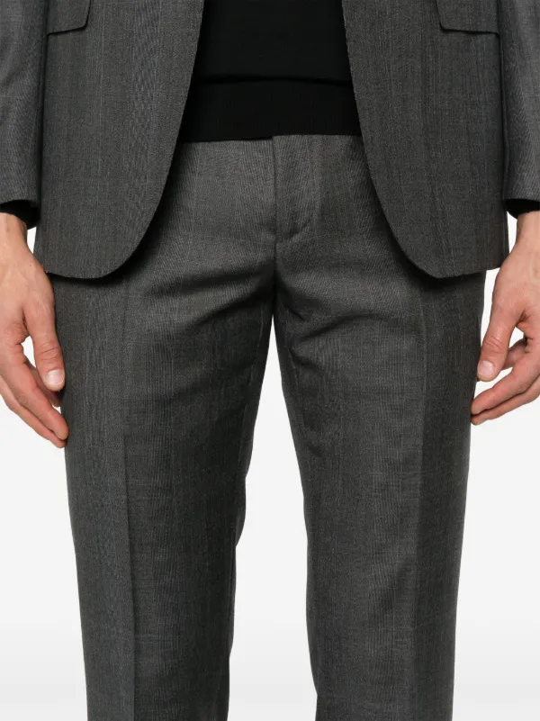 コルネリアーニ グレー系チェック 50 コルネリアーニ グレー系チェック 50 Corneliani チェック スーツ