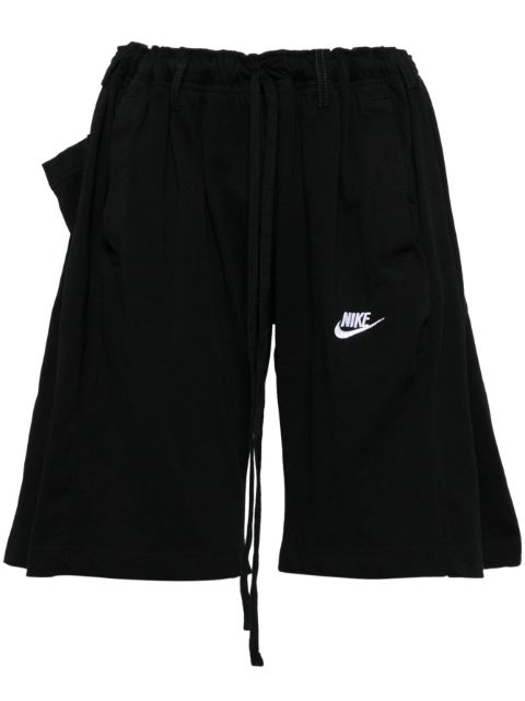 Bless x Nike denim track shorts