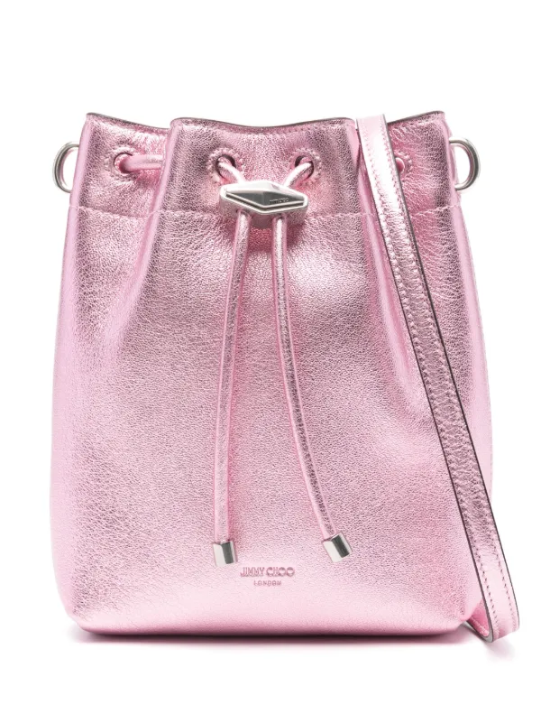 JIMMY CHOO ショルダーバッグ　ピンク Jimmy Choo Cinch ショルダーバッグ ミニ | ピンク | FARFETCH JP