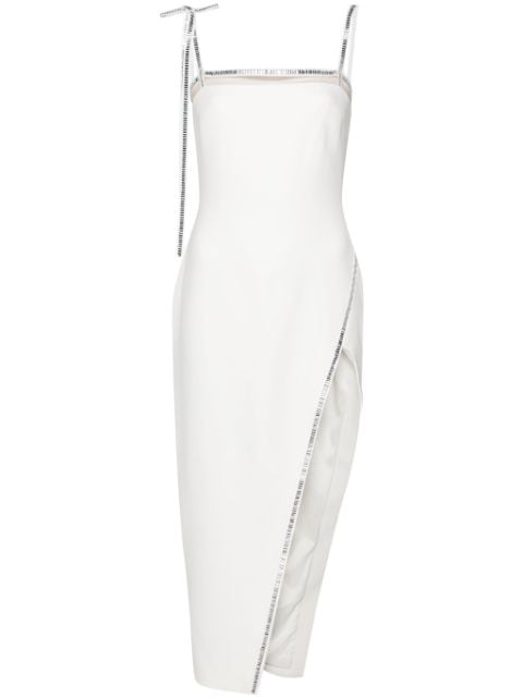 David Koma crystal-embellished maxi dress