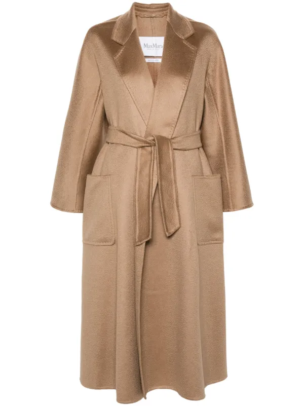 Max Mara Ludmilla Icon ベルテッド コート | ニュートラル | FARFETCH JP