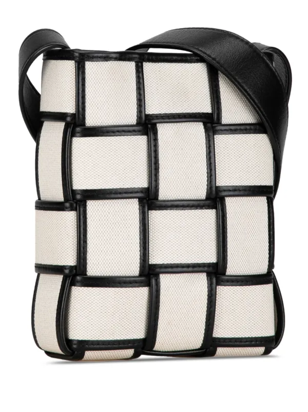 Bottega Veneta Pre-Owned 2012-2023 ミニキャンバス カセット 
