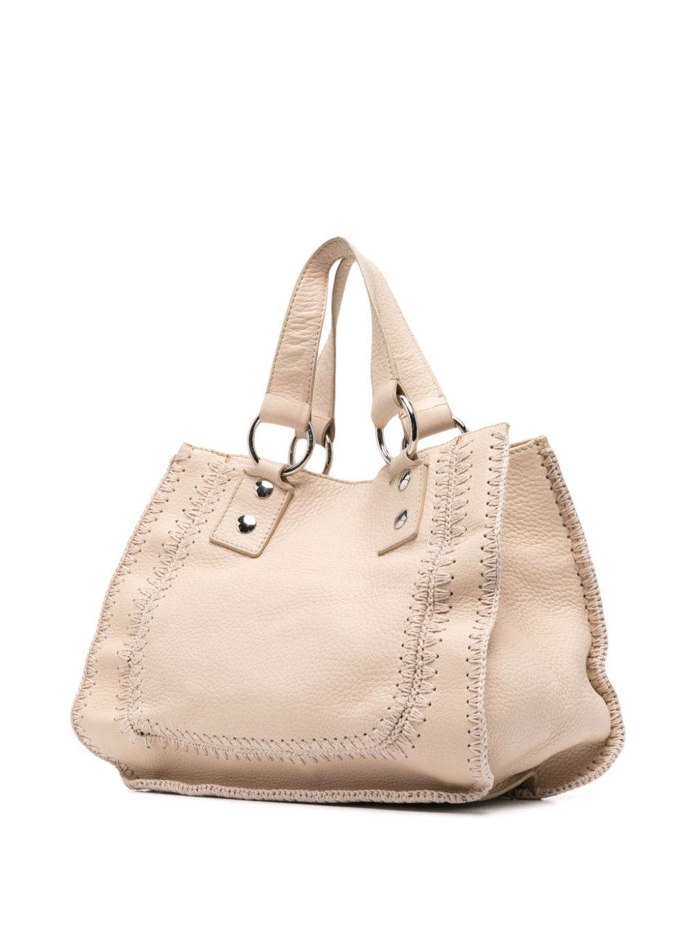 Dolce & Gabbana Pre-Owned 2010s shopper met vlakken - Beige