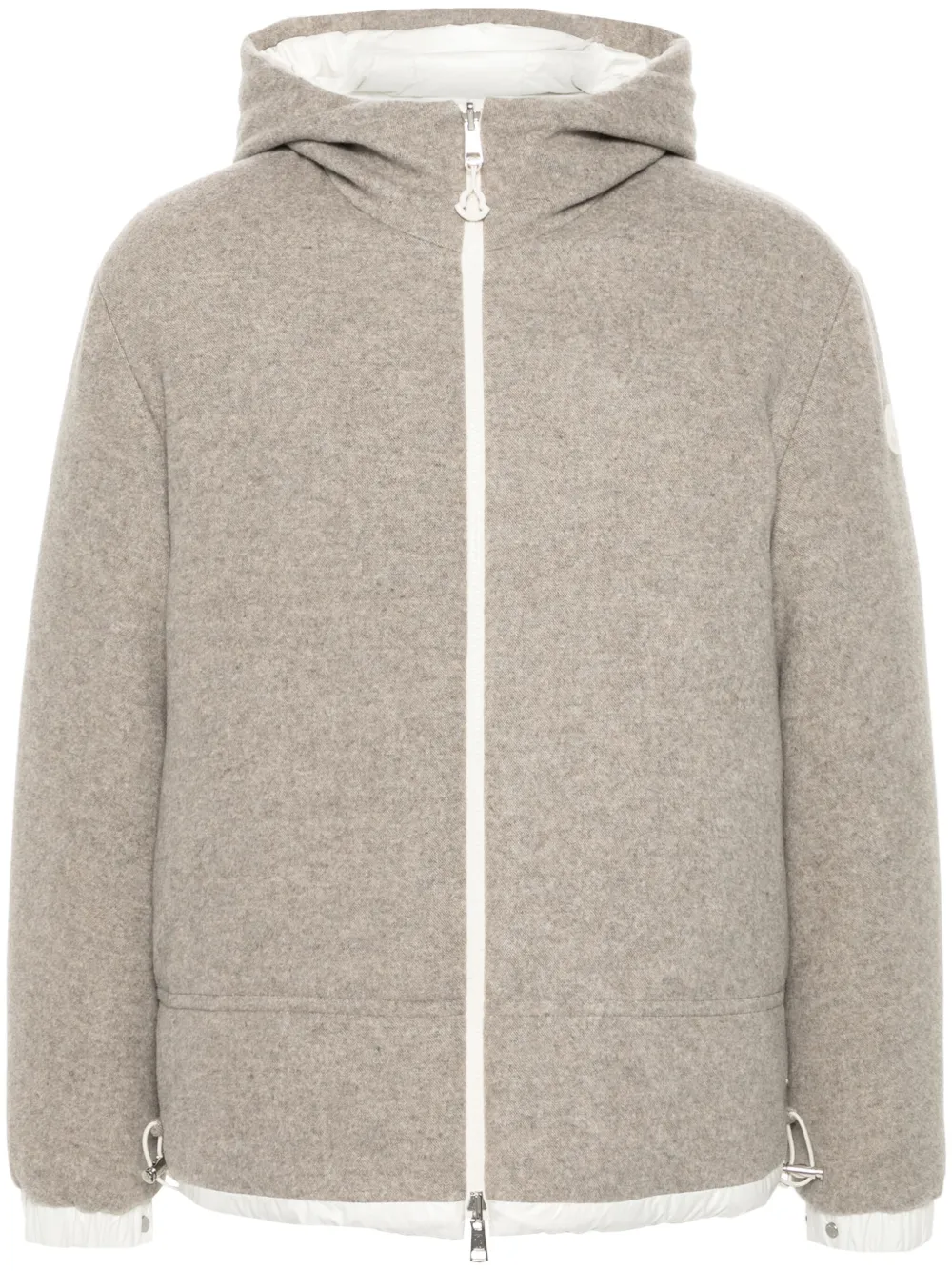 Moncler Omkeerbaar donsjack Beige