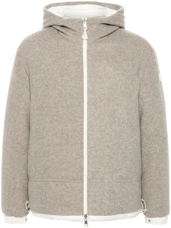 Moncler Reversible Hooded Puffer Jacket Neutrals FARFETCH AE