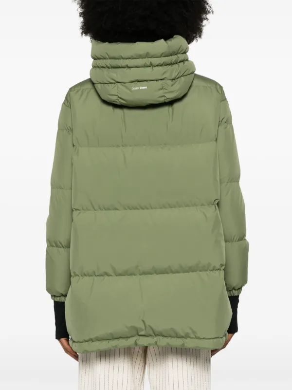 Herno Hooded Padded Jacket Green FARFETCH CA