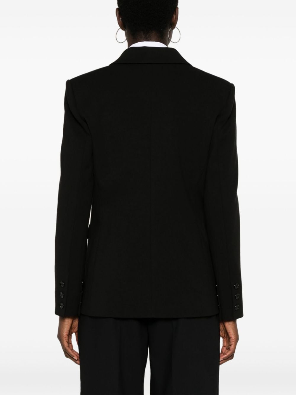 Shop Pinko Ruota Blazer In Black