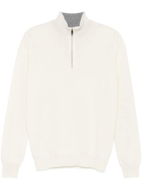 Corneliani mock-neck sweater