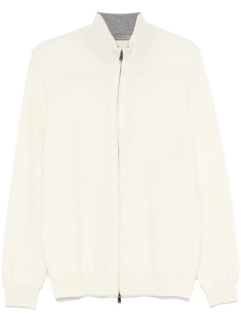 Corneliani zip-up cardigan