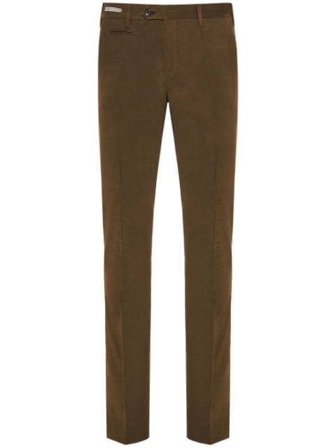 cotton tapered trousers 