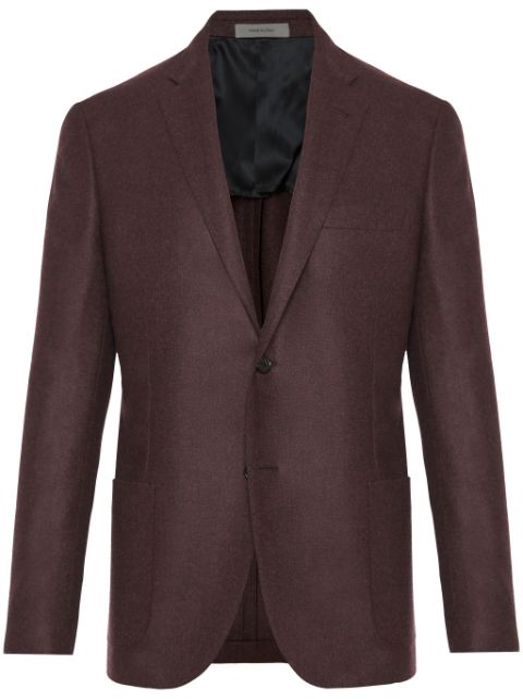 buttoned up blazer 