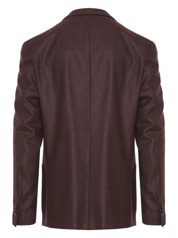 Corneliani Buttoned Up Blazer Red FARFETCH PH