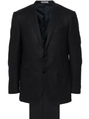 Giorgio Armani ウールスーツ | グレー | FARFETCH JP