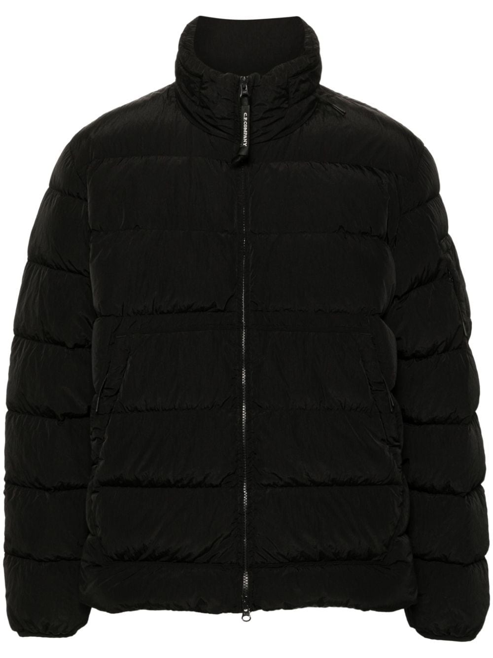 C.p. Company C. P. Company Lens-detail Padded Jacket In Black