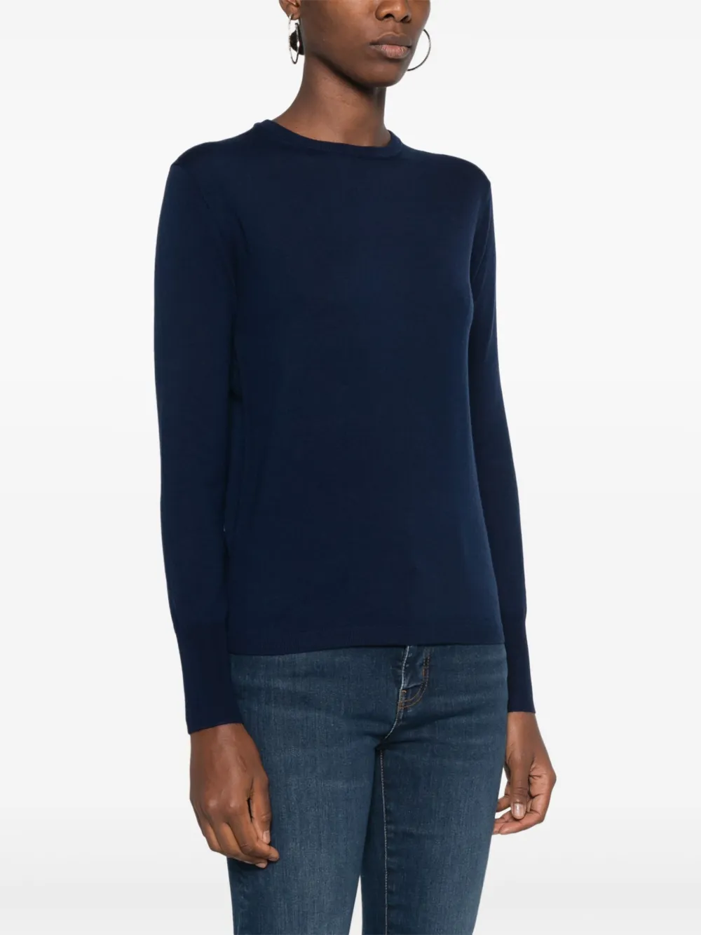 ASPESI Wollen sweater Blauw