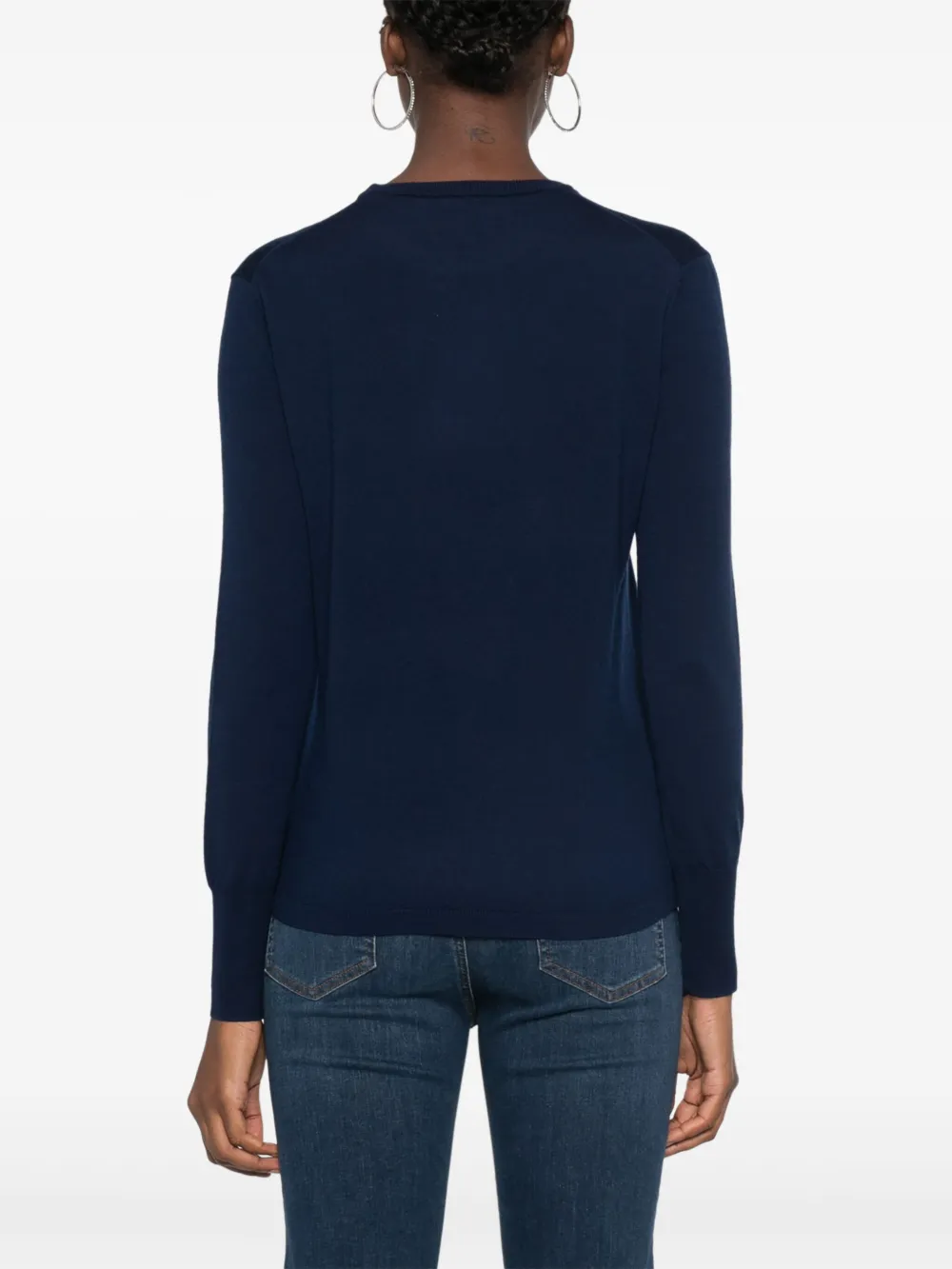 ASPESI Wollen sweater Blauw