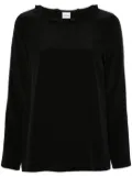 ASPESI silk blouse - Black