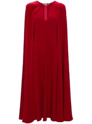 ヴァレンティノ　イブニングドレス Valentino Garavani Vロゴ イブニングドレス | レッド | FARFETCH JP