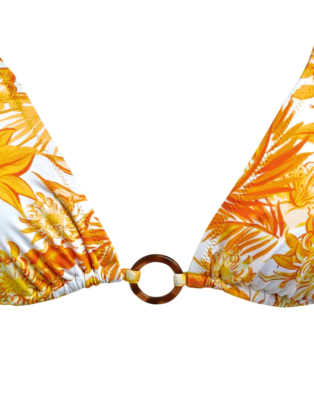 Vilebrequin Tahiti Flowers bikinitop - Geel