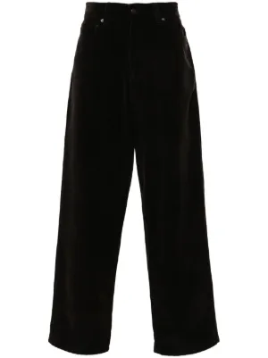 BODE Satin Track Pants | Black | FARFETCH